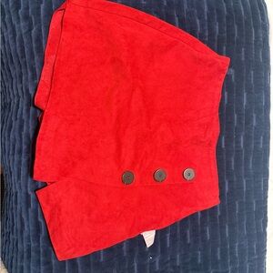 Zara Red skort size XS